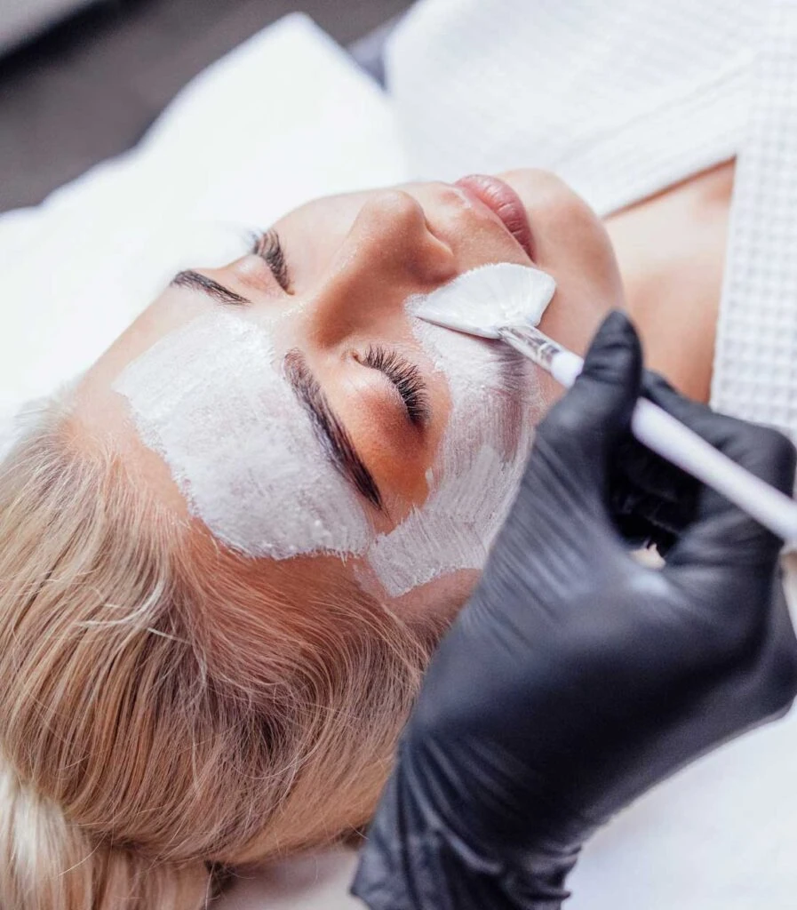 Glowing, refreshed skin after a professional facial in Houston. - Come To Dermaluxe Spa in Houston for All Your Facial Needs - Call or Book Now -Experience expert skincare for a radiant complexion.