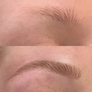 Best natural looking microblading in Houston - Book today at Dermaluxe Spa!