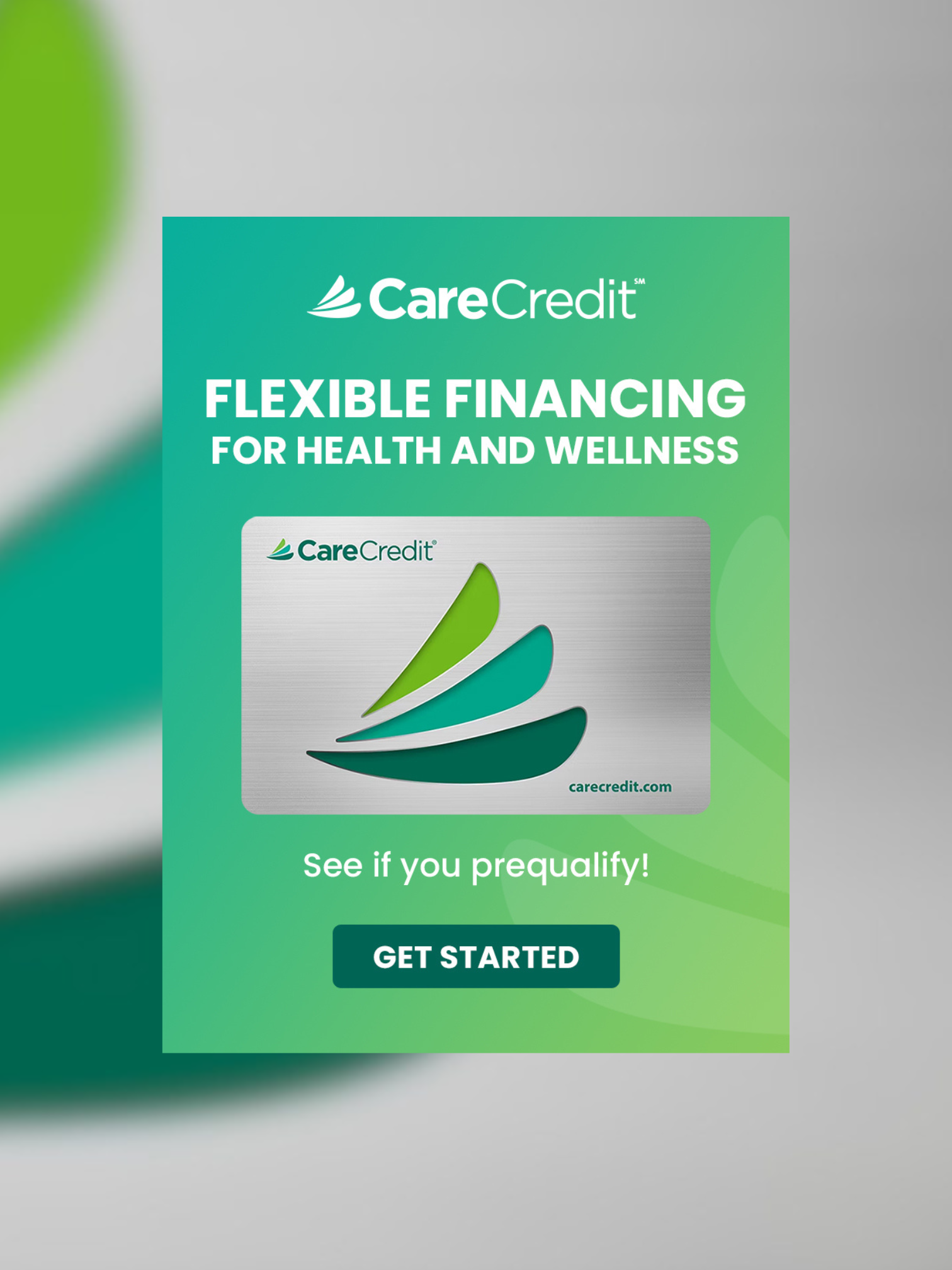 Care Credit Financing at Dermaluxe Spa