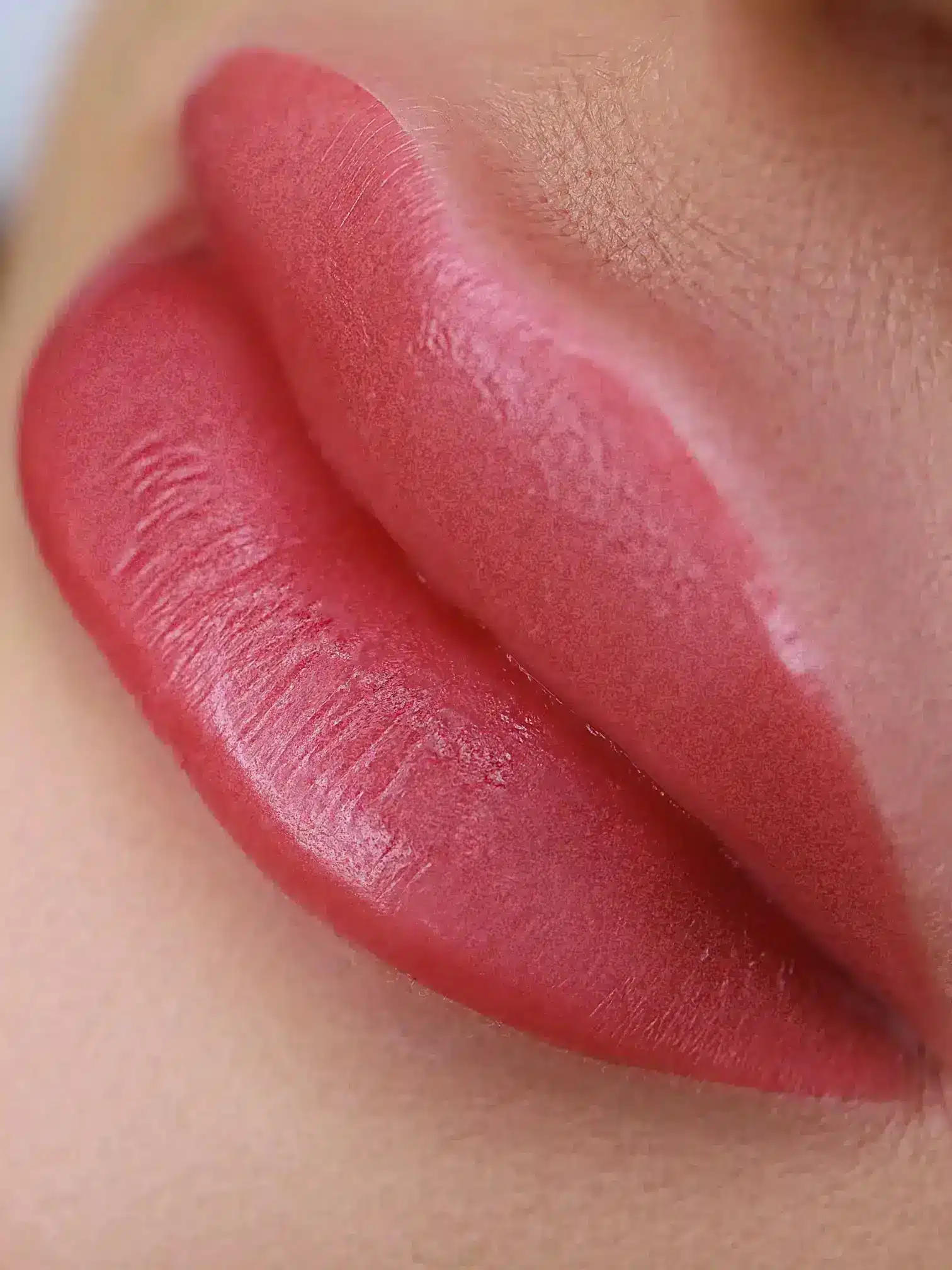 Permanent Lipstick in Houston, also known as Lip Blushing - natural-looking results at Dermaluxe Spa